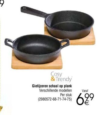 Cora Gietijzeren schaal op plank aanbieding