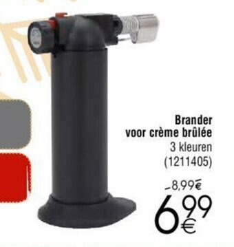 Cora Brander voor creme brulee aanbieding