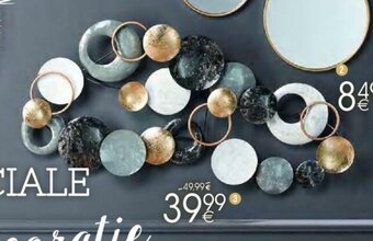 Cora Metalen muurdecoratie aanbieding