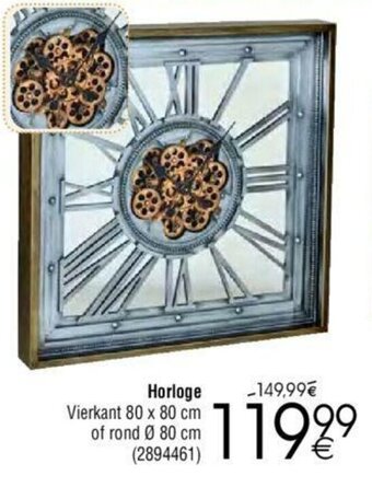 Cora Horloge aanbieding