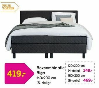 Leen Bakker Boxcombinatie riga aanbieding