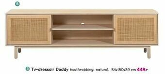 Leen Bakker Tv-dressoir doddy aanbieding