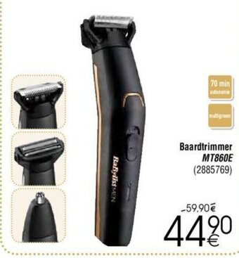 Cora Baardtrimmer MT860E aanbieding