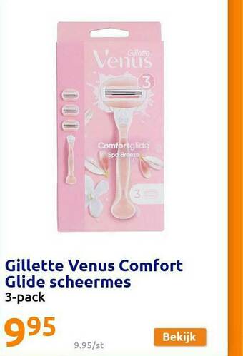 Action Gillette Venus Comfort Glide Scheermes aanbieding