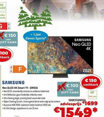 Exellent Samsung Neo Qled 4k Smart Tv aanbieding