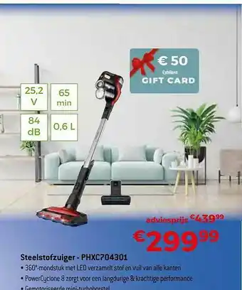 Steelstofzuiger