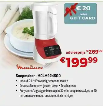 Moulinex Soepmaker