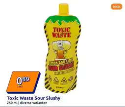 Action Toxic Waste Sour Slushy aanbieding