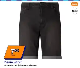 Action Denim short aanbieding