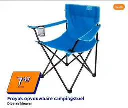 Action Froyak opvouwbare campingstoel aanbieding