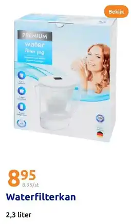 Action Waterfilterkan aanbieding