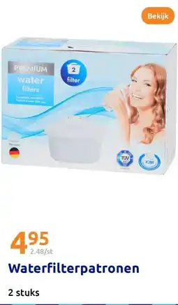 Action Waterfilterpatronen aanbieding