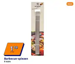 Action Barbecue-spiezen aanbieding