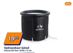 Action Opblaasbaar ijsbad aanbieding