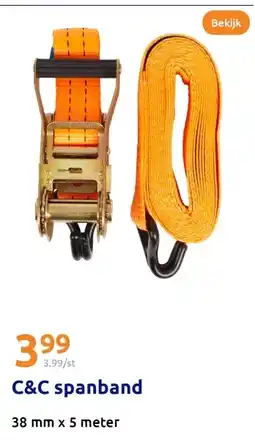 Action C&C spanband aanbieding
