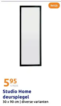 Action Studio Home deurspiegel aanbieding
