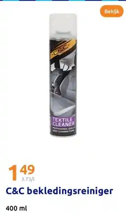 Action C&C bekledingsreiniger aanbieding
