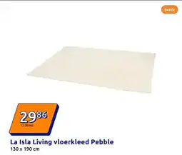 Action La Isla Living vloerkleed Pebble aanbieding