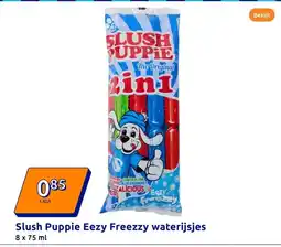 Action Slush Puppie Eezy Freezzy waterijsjes aanbieding