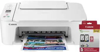 Coolblue Canon PIXMA TS3751i + 1 set extra cartridges + fotopapier aanbieding