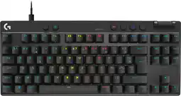 Coolblue Logitech G Pro X TKL Rapid Gaming Toetsenbord Zwart Azerty aanbieding