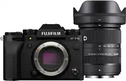 Coolblue Fujifilm X-T5 Zwart + Sigma 18-50mm f/2.8 DC DN Contemporary aanbieding