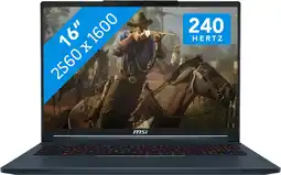 Coolblue MSI Stealth 16 AI Studio A1VGG-229BE Azerty aanbieding
