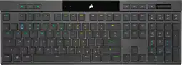 Coolblue Corsair K100 Wireless AIR Ultra-Thin Mechanisch Gaming Toetsenbord Azerty aanbieding
