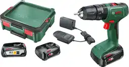 Coolblue Bosch EasyImpact 18V-40 2.5 Ah Accu (2x) SystemBox S Starterspakket aanbieding