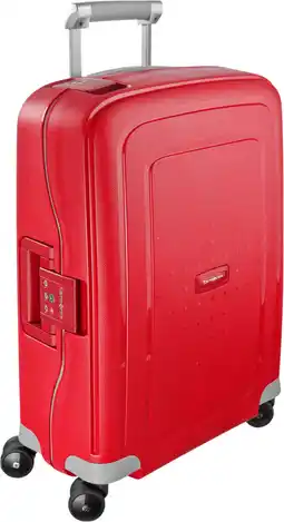 Coolblue Samsonite S'Cure Valise à 4 Roulettes 55 cm Crimson Red aanbieding