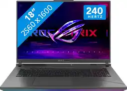 Coolblue ASUS ROG Strix G18 G814JIR-N6094W Azerty aanbieding