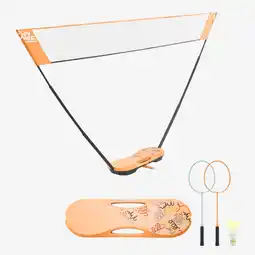 Decathlon Badmintonnet Fun set 3 m Pop oranje aanbieding