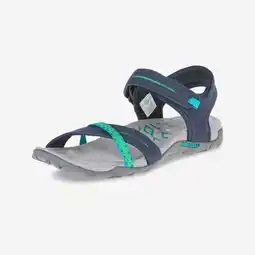 Decathlon Wandelsandalen voor dames Terran Cross blauw aanbieding