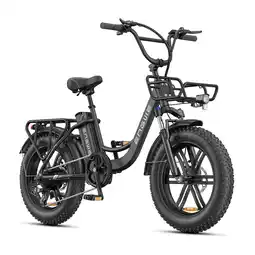 Decathlon ENGWE L20 Boost elektrische fiets voor volwassenen, 20, 48V 13A accu aanbieding