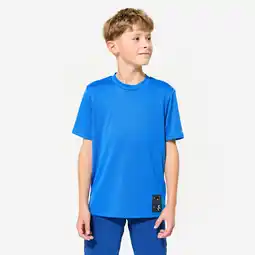 Decathlon Ademend kindershirt blauw aanbieding
