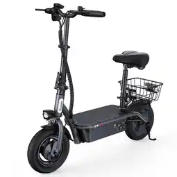 Decathlon iScooter F3 elektrische scooter met zitje, 48V, 13Ah, 10 inch aanbieding