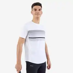Decathlon Tennis T-shirt voor heren Essential wit aanbieding