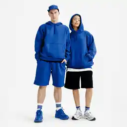 Decathlon Uniseks hoodie Elementals blauw aanbieding