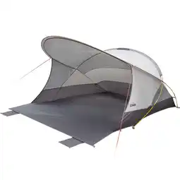 Decathlon Strandschelp Cordoba 80 Strandtent Zonwering Groot Windbescherming UV80 aanbieding