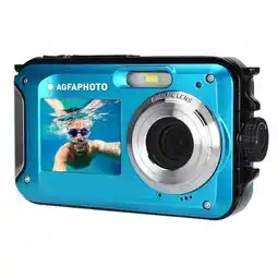 Decathlon AGFA PHOTO Realishot WP8000 - Waterdichte Digitale Camera, 24 MP aanbieding