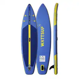 Decathlon SUP-pack opblaasbaar Wattsup + zitje - 11'6 Blauw aanbieding