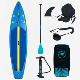 Decathlon SUP-pack opblaasbaar Wattsup + zitje - 11'6 Blauw aanbieding