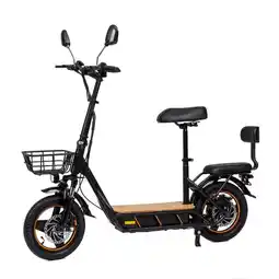 Decathlon KuKirin C1 Pro elektrische scooter met zadel, 14 inch 48V 26Ah accu aanbieding