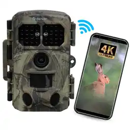 Decathlon Wildcamera met Nachtzicht - WiFi - 4K Ultra HD - 48MP - Waterdicht - WCT8026 aanbieding