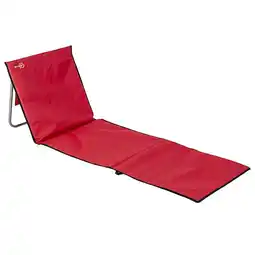 Decathlon Bo-Camp - Strandmat/strandstoel - Lota - Rood aanbieding