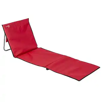 Decathlon Bo-Camp - Strandmat/strandstoel - Lota - Rood aanbieding