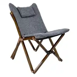 Decathlon Bo-Camp Relaxstoel Bloomsbury S grijs aanbieding