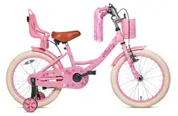 Decathlon Nogan Butterfly Kinderfiets - 18 inch - Roze aanbieding