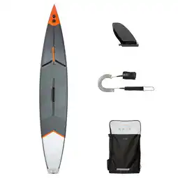 Decathlon Opblaasbaar supboard voor supwedstrijden en -races R500 14'27 aanbieding