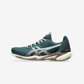 Decathlon Gravel tennisschoenen voor heren GEL Solution Speed FF 3 groen aanbieding